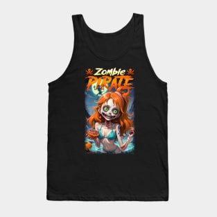 Zombie Pirate Tank Top